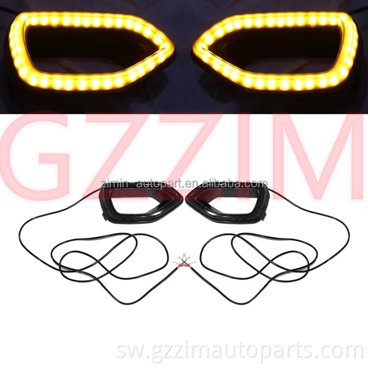 ABS Plastiki iliongoza Chaja ya 2015 - 2020 Dodge Charger LED Grille